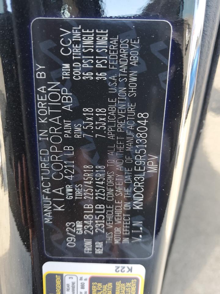 2024 Kia Niro Ex VIN: KNDCR3LE9R5138048 Lot: 81430825