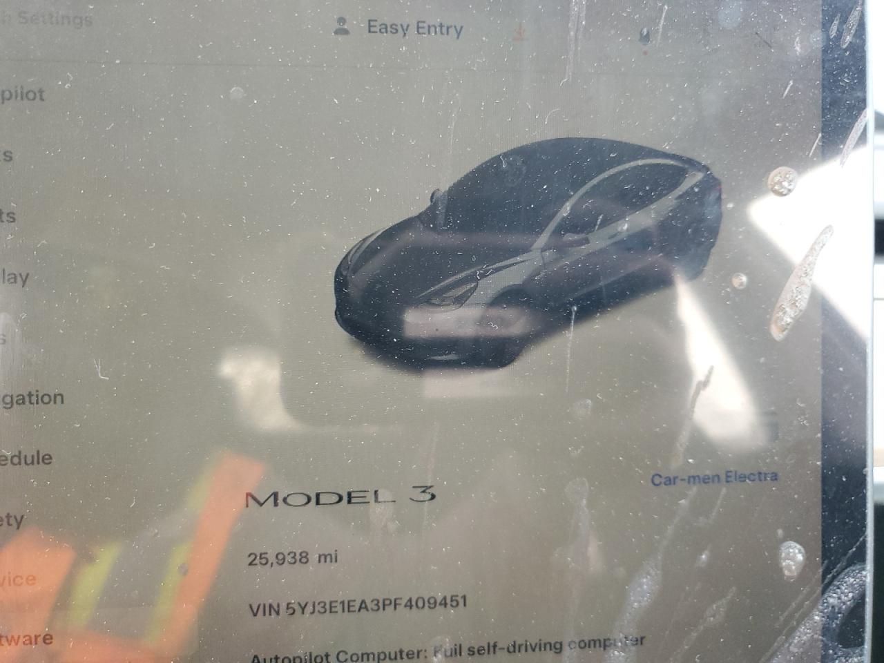 2023 Tesla Model 3 VIN: 5YJ3E1EA3PF409451 Lot: 80679695
