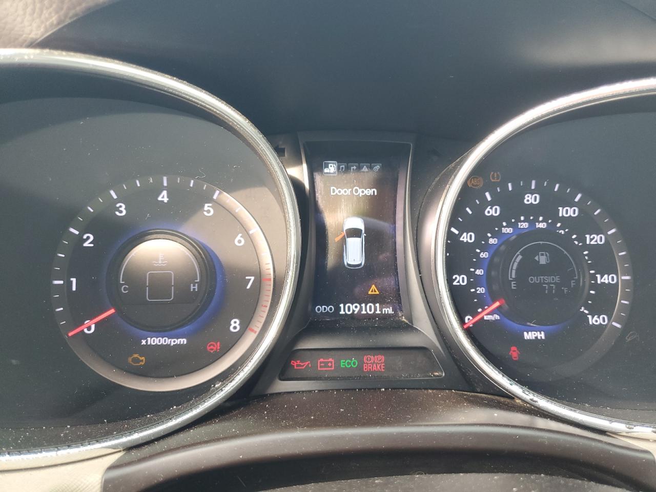 2013 Hyundai Santa Fe Sport VIN: 5XYZW3LA6DG009927 Lot: 82086585