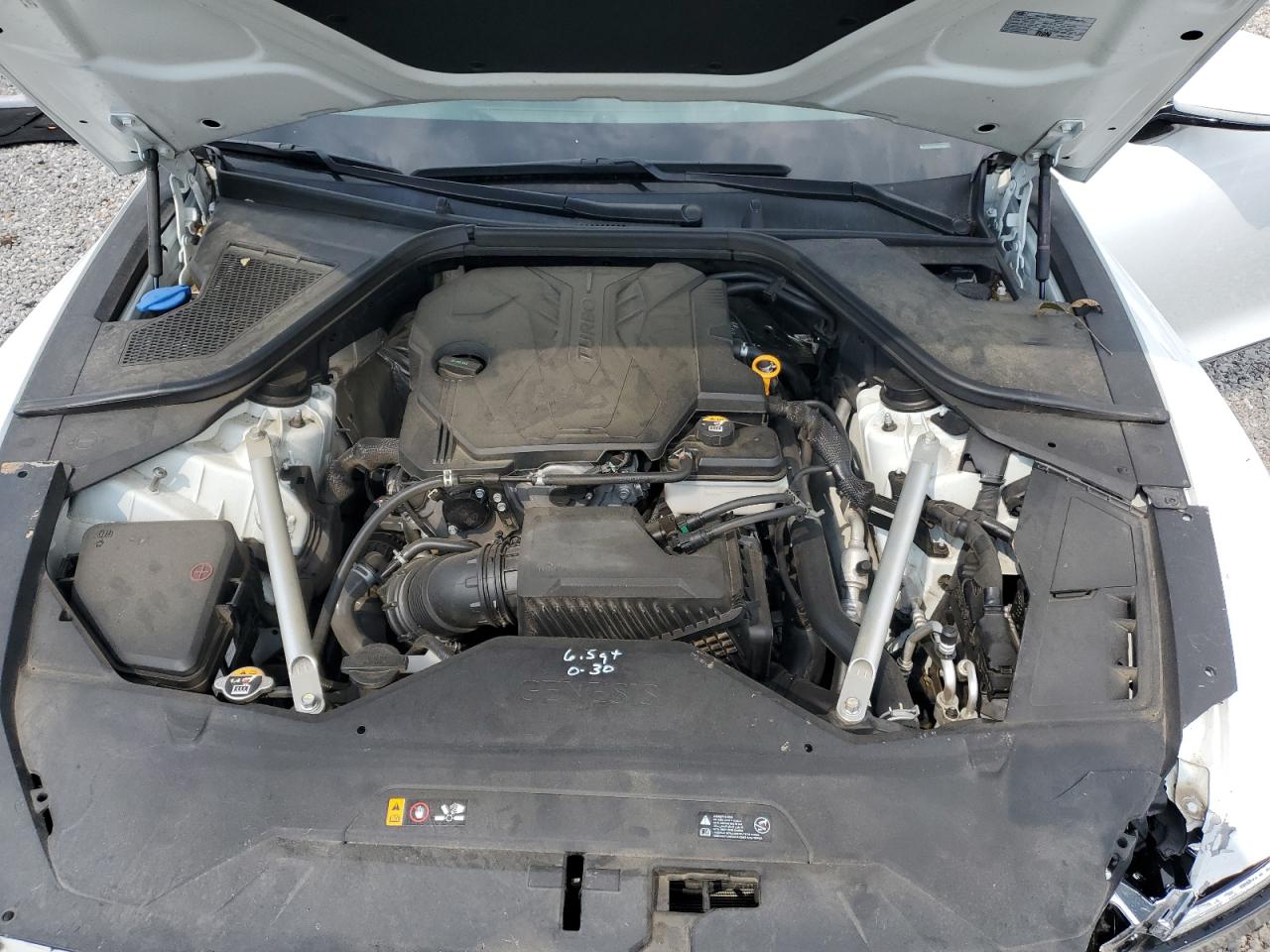 2022 Genesis G80 Base VIN: KMTGB4SC5NU095678 Lot: 80960205