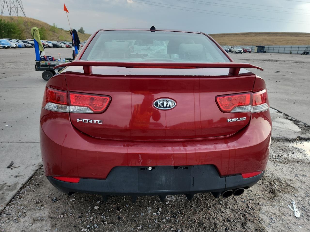 2010 Kia Forte Ex VIN: KNAFU6A23A5252571 Lot: 71556925