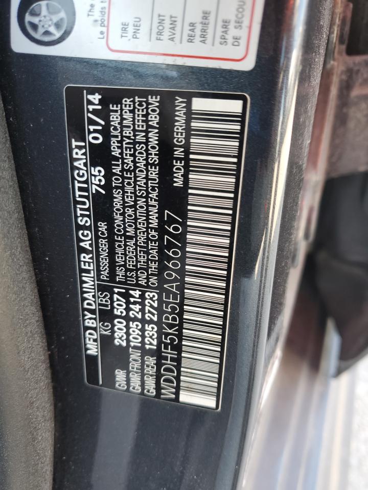 2014 Mercedes-Benz E 350 VIN: WDDHF5KB5EA966767 Lot: 71580505