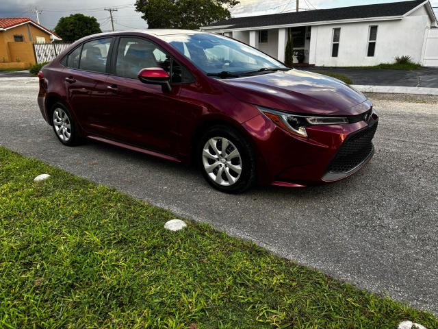  TOYOTA COROLLA 2022 Красный