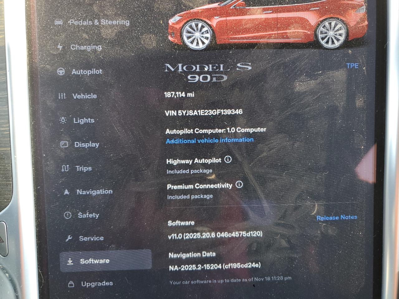 2016 Tesla Model S VIN: 5YJSA1E23GF139346 Lot: 70942025