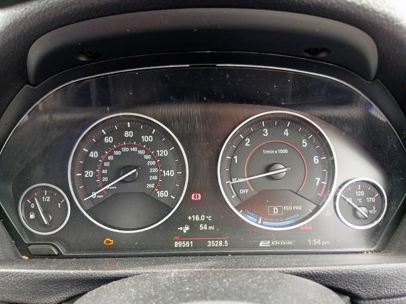 2016 BMW 330E M SPORT AUTO 