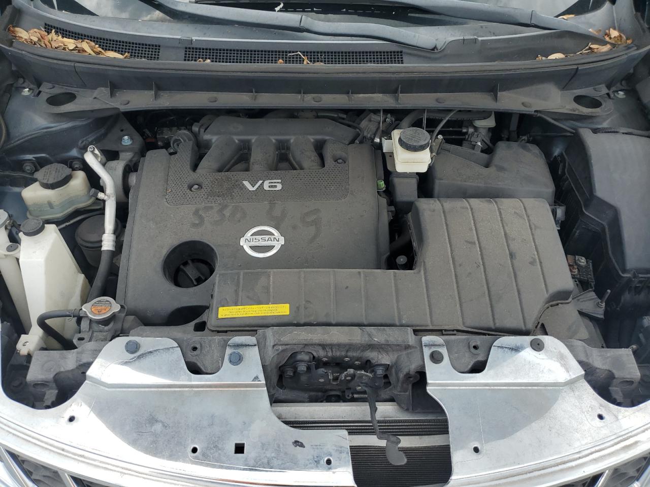 2013 Nissan Murano S VIN: JN8AZ1MU1DW203595 Lot: 70808385