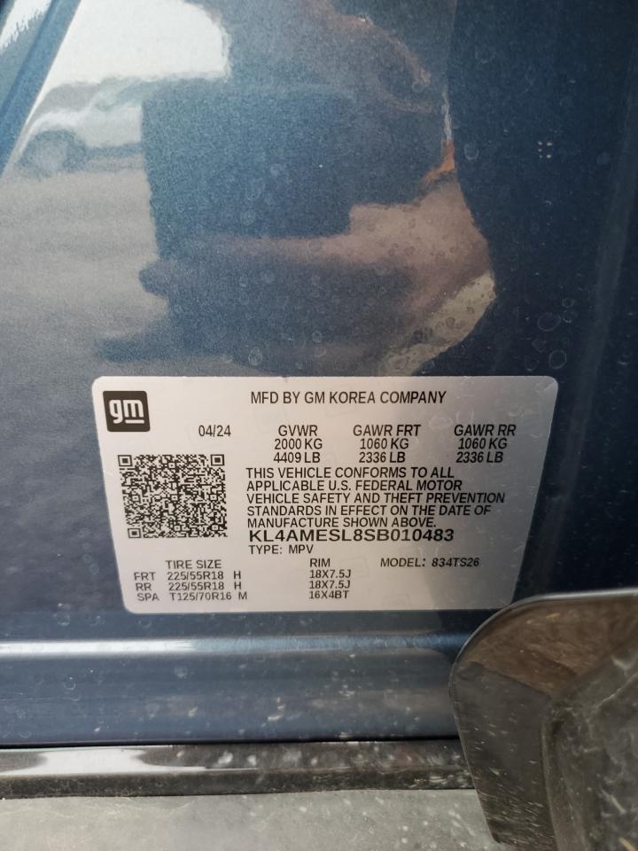 2025 Buick Encore Gx Sport Touring VIN: KL4AMESL8SB010483 Lot: 81703215