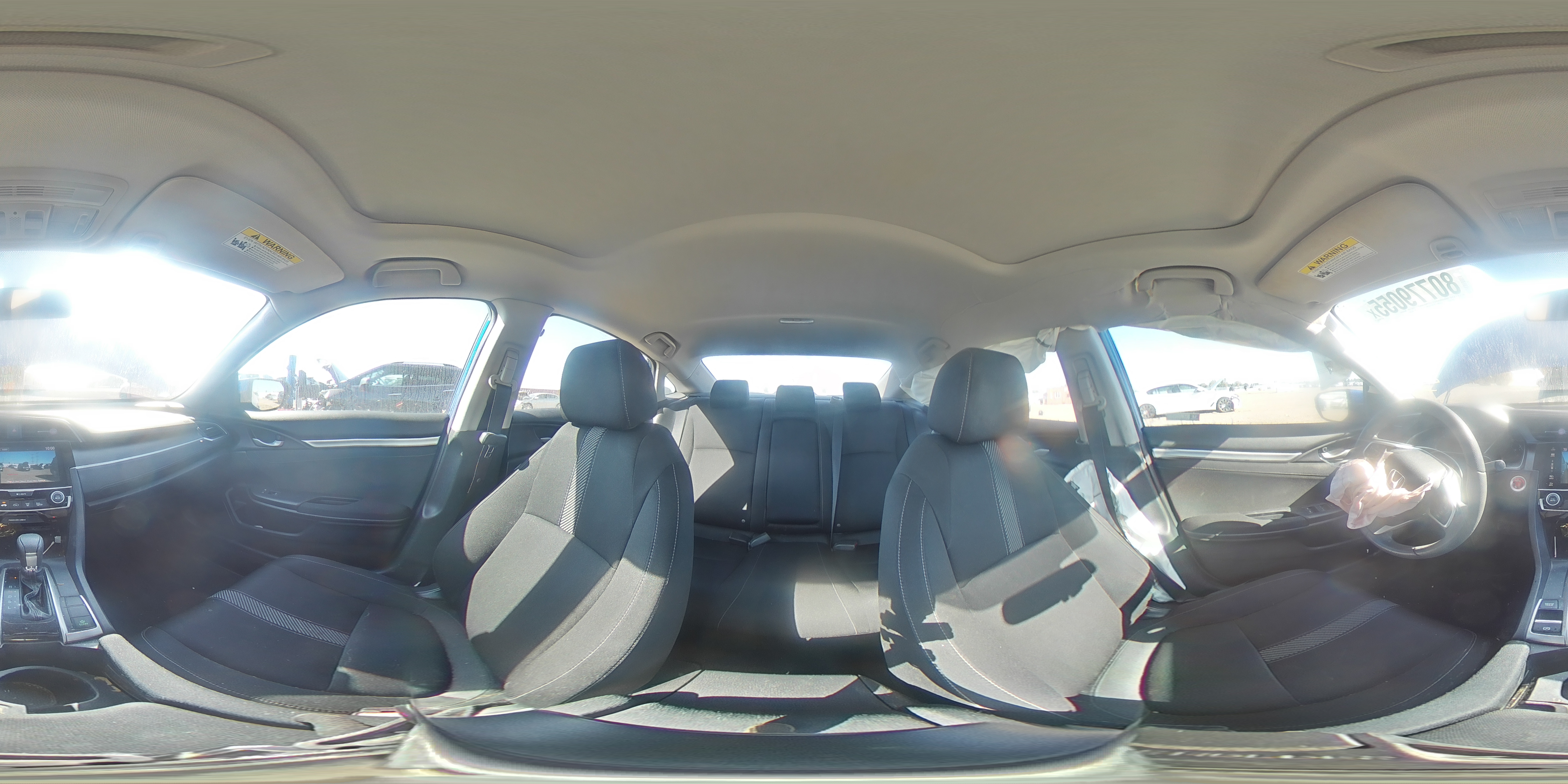 2018 Honda Civic Ex VIN: 19XFC2F76JE002281 Lot: 80779055