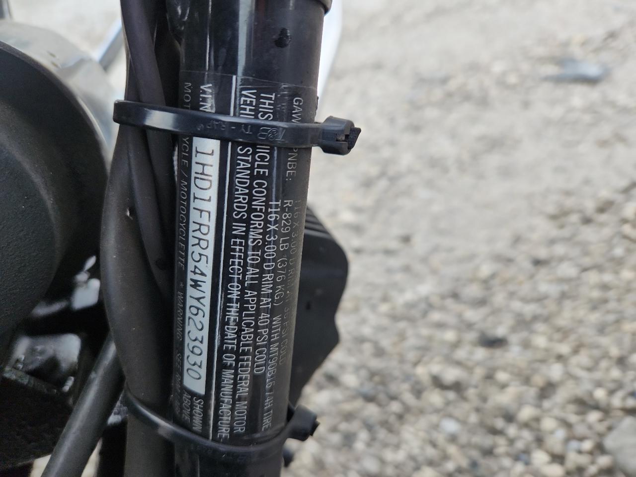 1998 Harley-Davidson Flhrci Anniversary VIN: 1HD1FRR54WY623930 Lot: 81047515