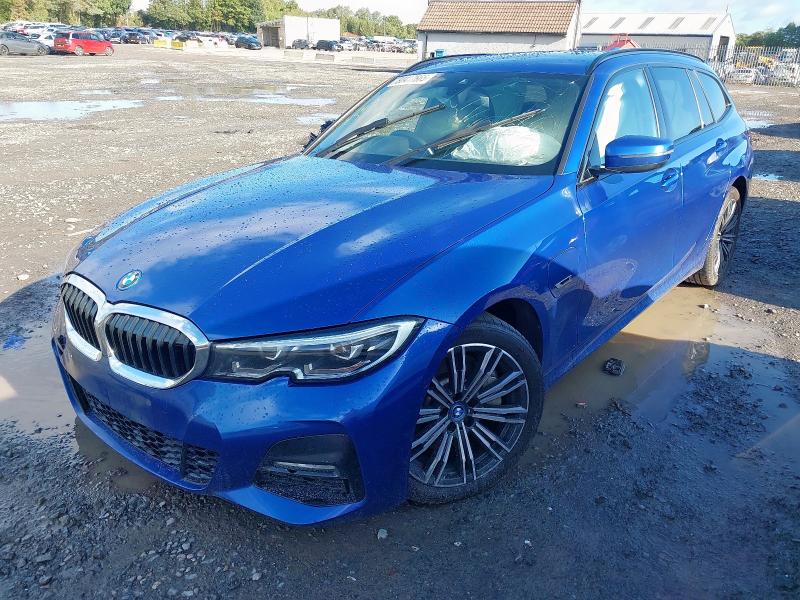 2022 BMW 330E M SPORT AUTO  for sale at Copart WOLVERHAMPTON