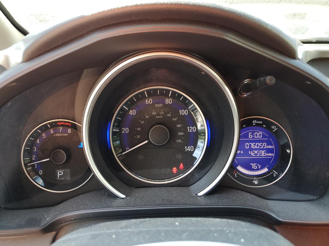 2017 Honda Fit Ex VIN: 3HGGK5H76HM711459 Lot: 81046615