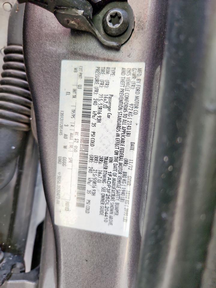 2013 Ford Focus Se VIN: 1FADP3F25DL204410 Lot: 84057145