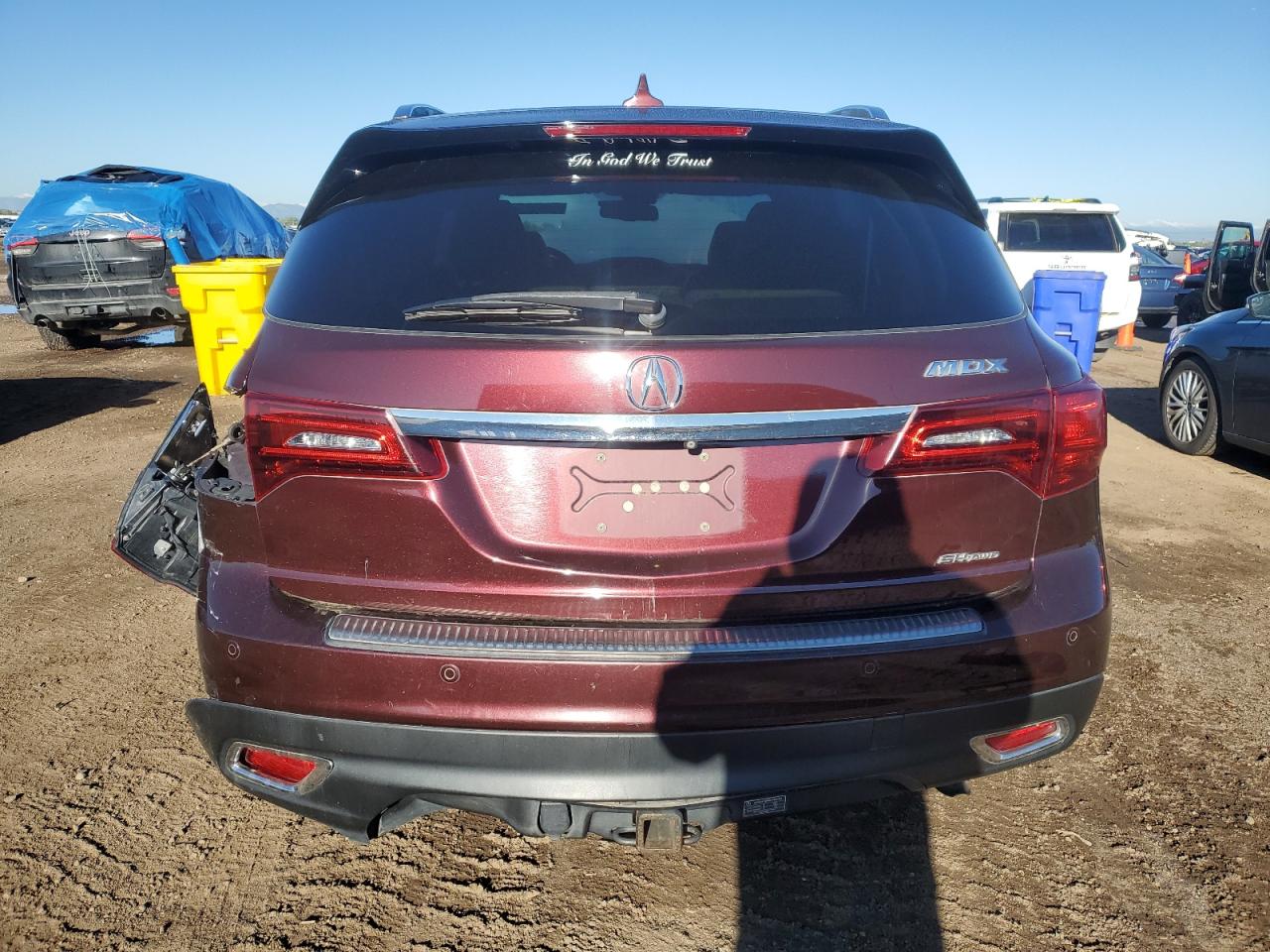 2015 Acura Mdx Advance VIN: 5FRYD4H88FB020563 Lot: 83850785