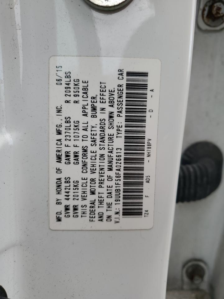 2015 Acura Tlx Tech VIN: 19UUB1F56FA026613 Lot: 84785975