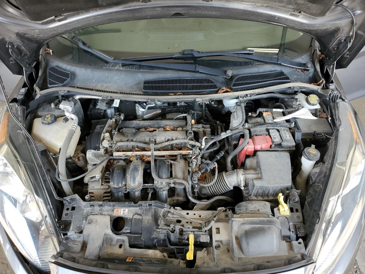 2019 Ford Fiesta Se VIN: 3FADP4EJ2KM110057 Lot: 71632275