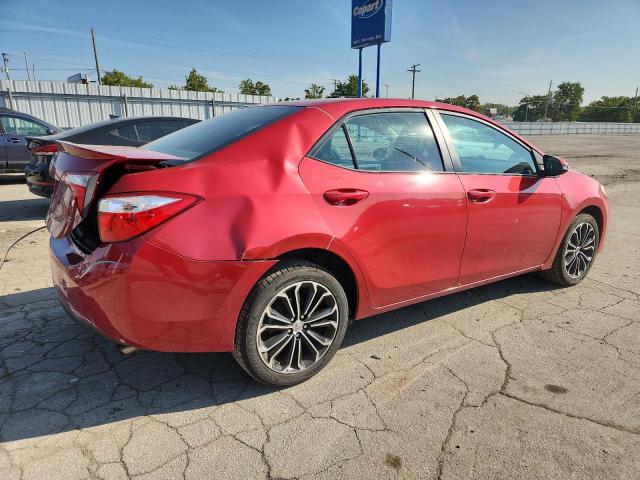  TOYOTA COROLLA 2016 Красный