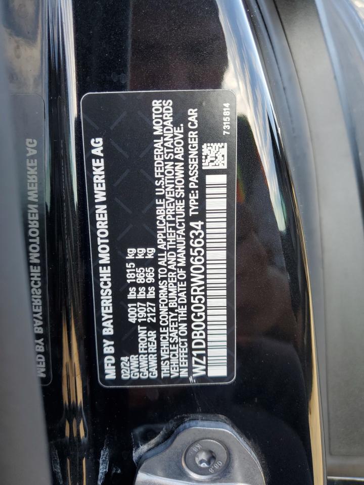 2024 Toyota Supra Base VIN: WZ1DB0G05RW065634 Lot: 82095555