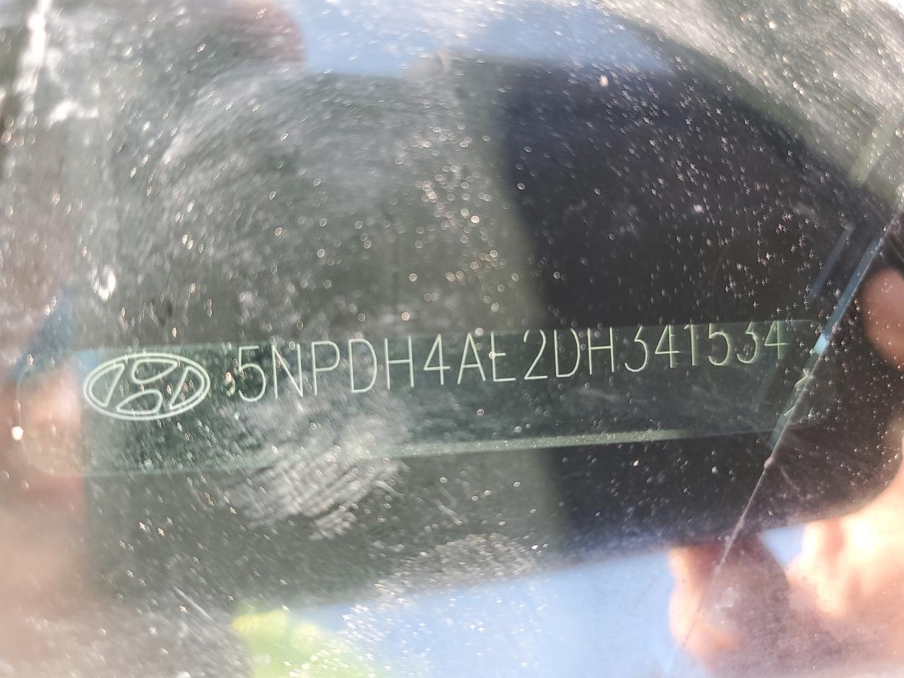 2013 Hyundai Elantra Gls VIN: 5NPDH4AE2DH341534 Lot: 81841965