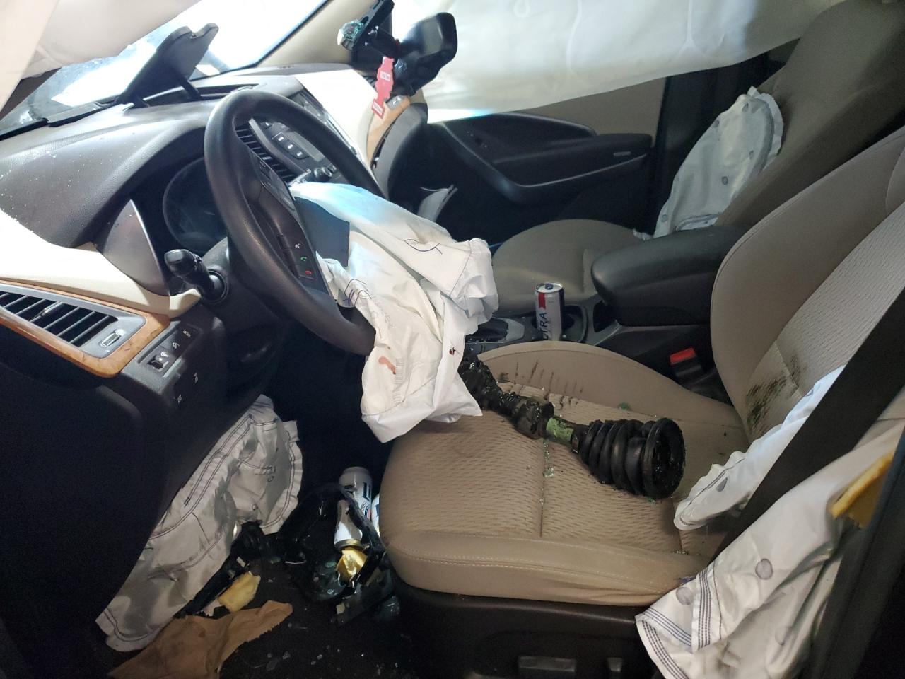 2016 Hyundai Santa Fe Se VIN: KM8SMDHF1GU154163 Lot: 81045025