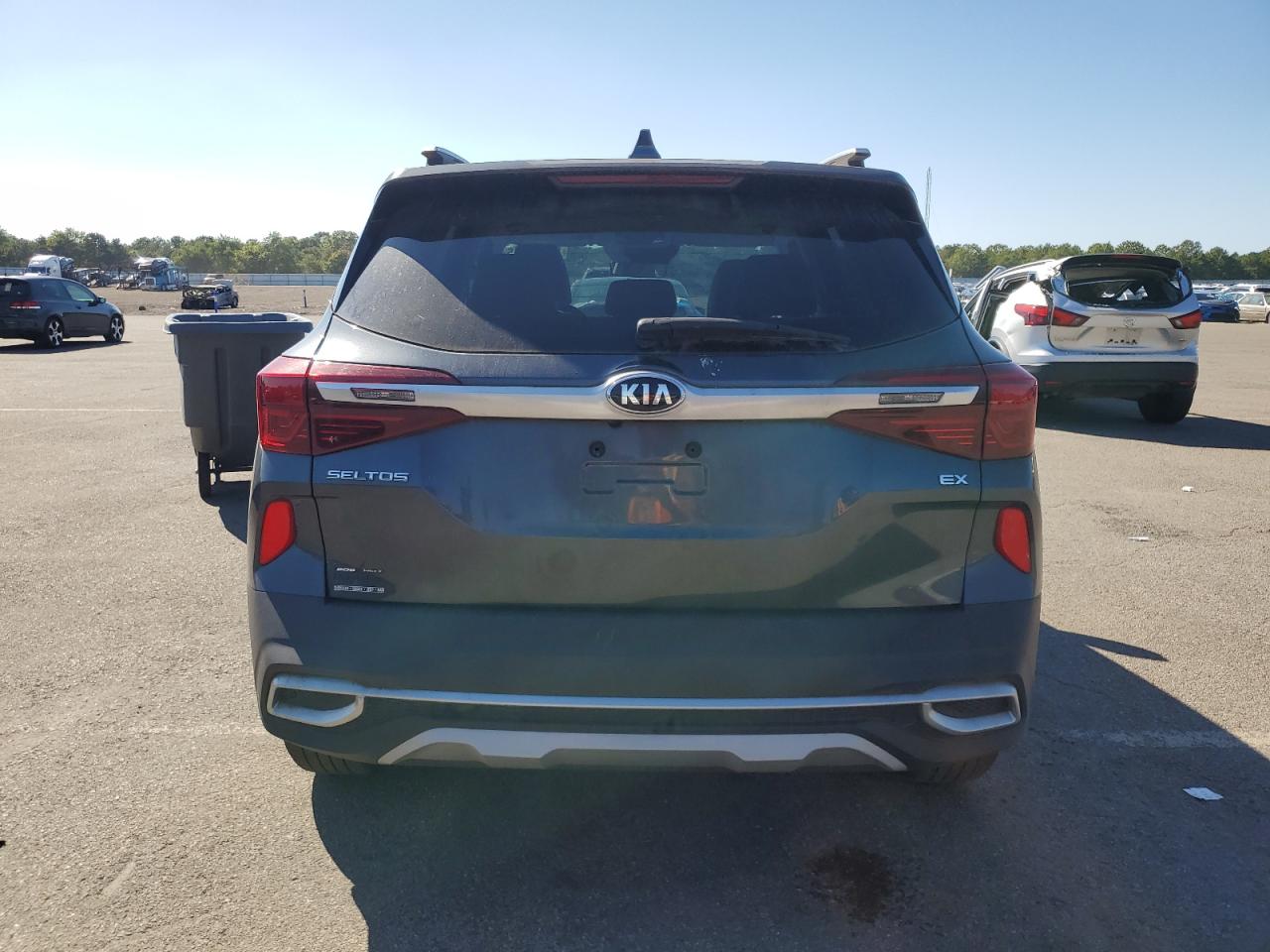 2021 Kia Seltos Ex VIN: KNDERCAA7M7053392 Lot: 80267445