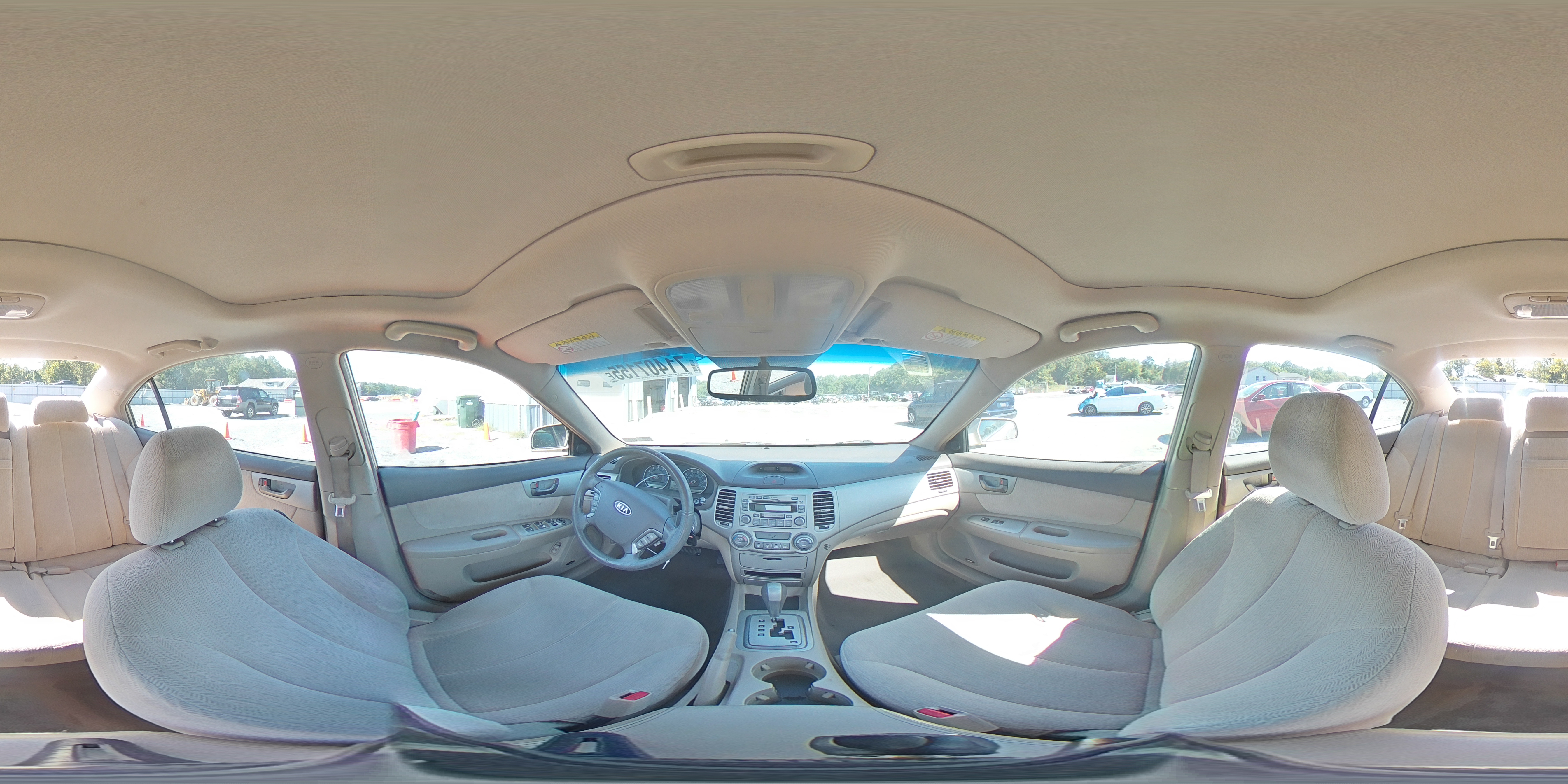 2007 Kia Optima Lx VIN: KNAGE124775159825 Lot: 71407155