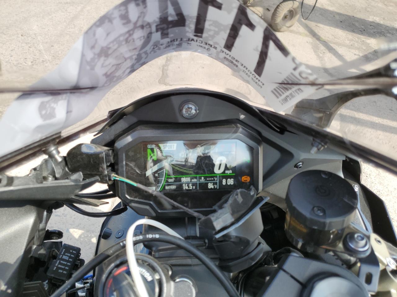 2021 Kawasaki Zx1002 L VIN: JKBZXVL1XMA001571 Lot: 71148285