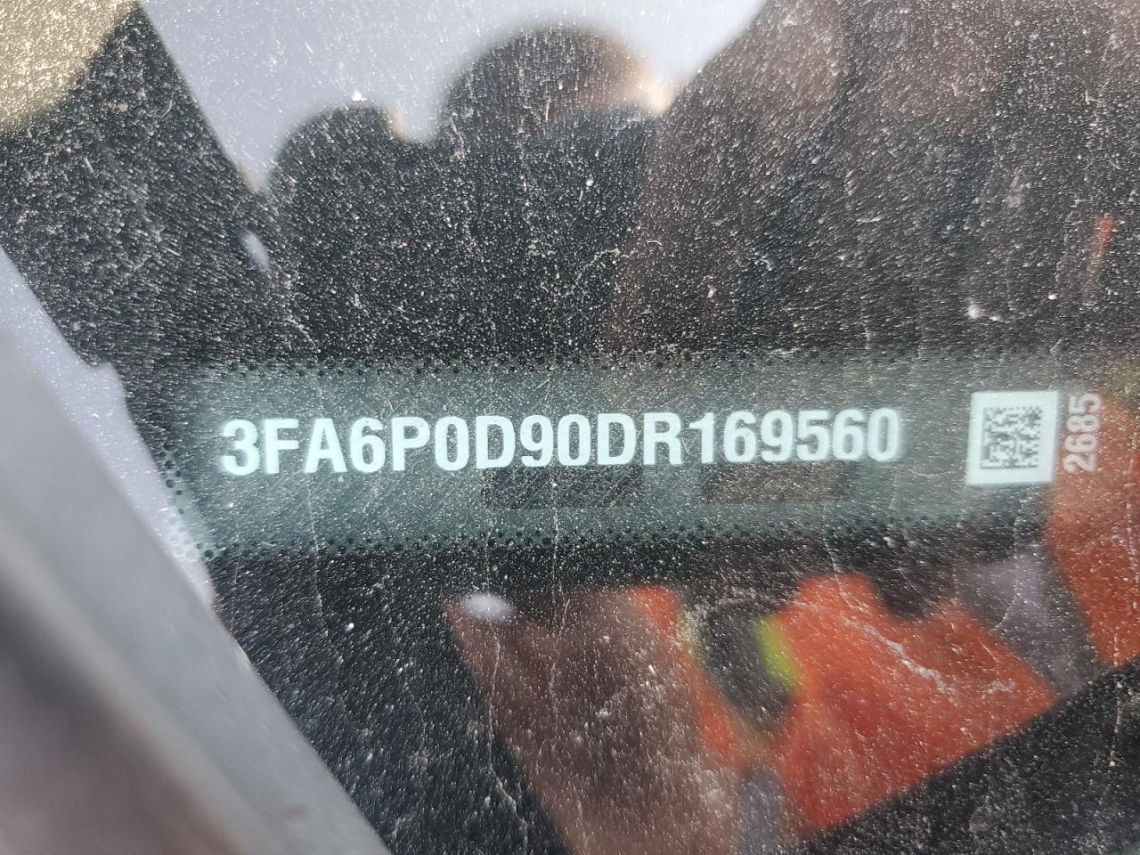 2013 Ford Fusion Titanium VIN: 3FA6P0D90DR169560 Lot: 71163575