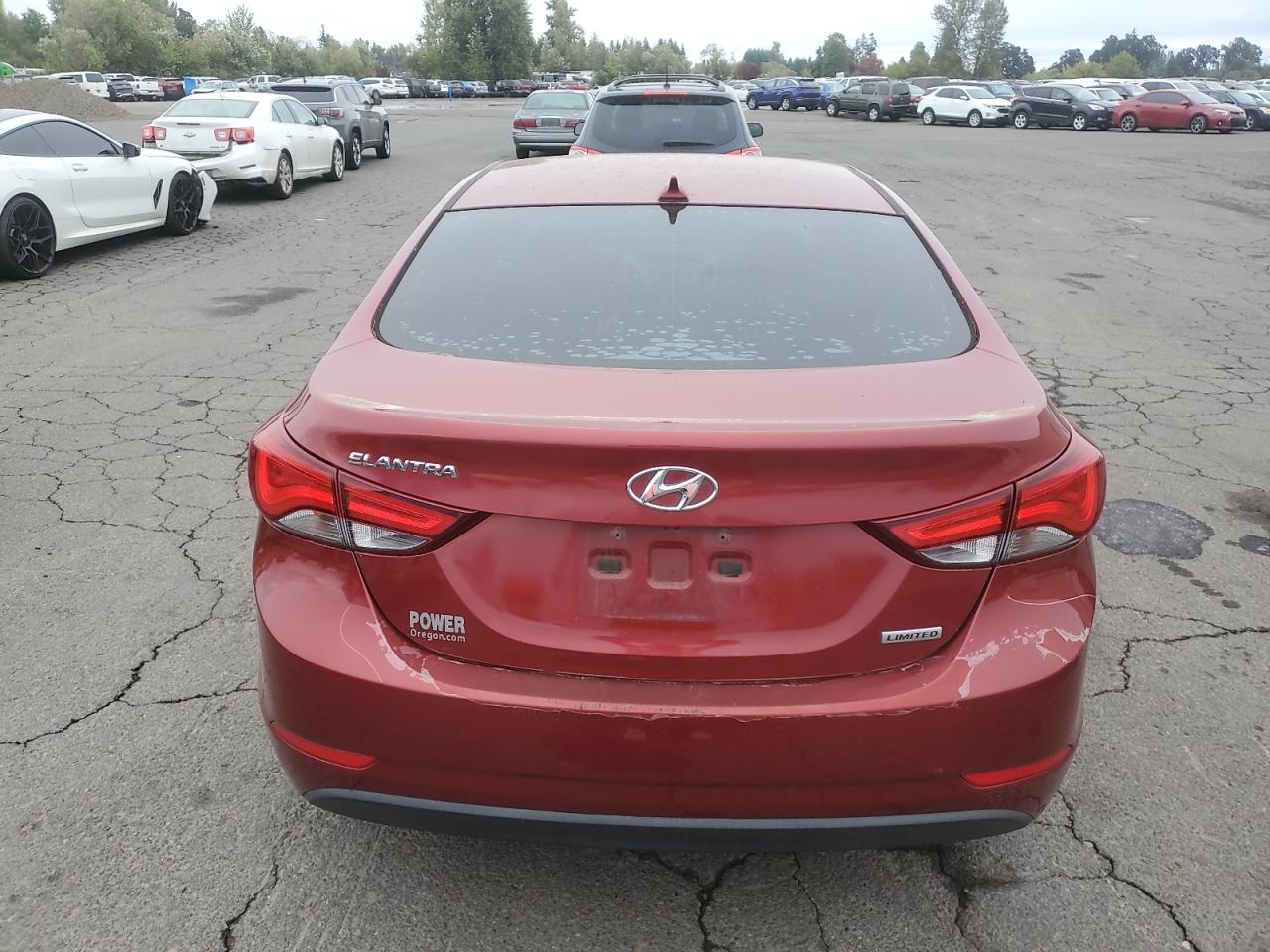 2014 Hyundai Elantra Se VIN: 5NPDH4AE3EH473378 Lot: 81817065