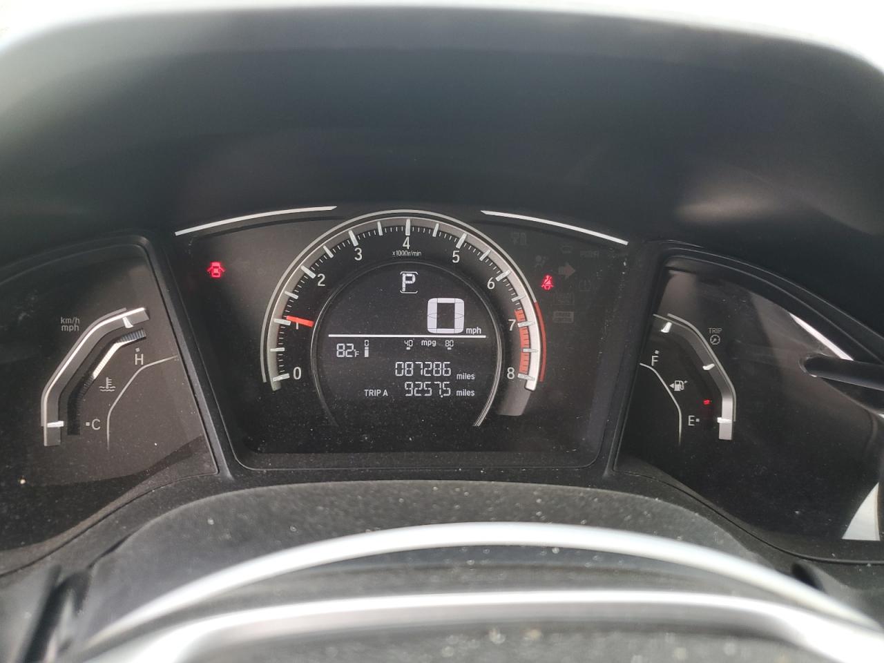 2018 Honda Civic Lx VIN: 19XFC2F5XJE038408 Lot: 81889965