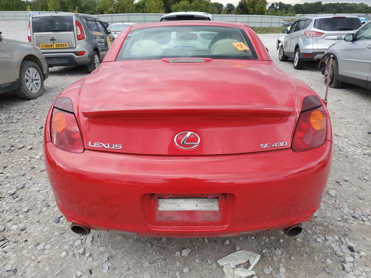 2002 Lexus Sc 430 VIN: JTHFN48Y320029720 Lot: 70845305