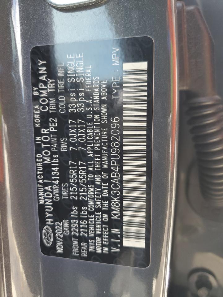 2023 Hyundai Kona Sel VIN: KM8K3CAB4PU982096 Lot: 80462845