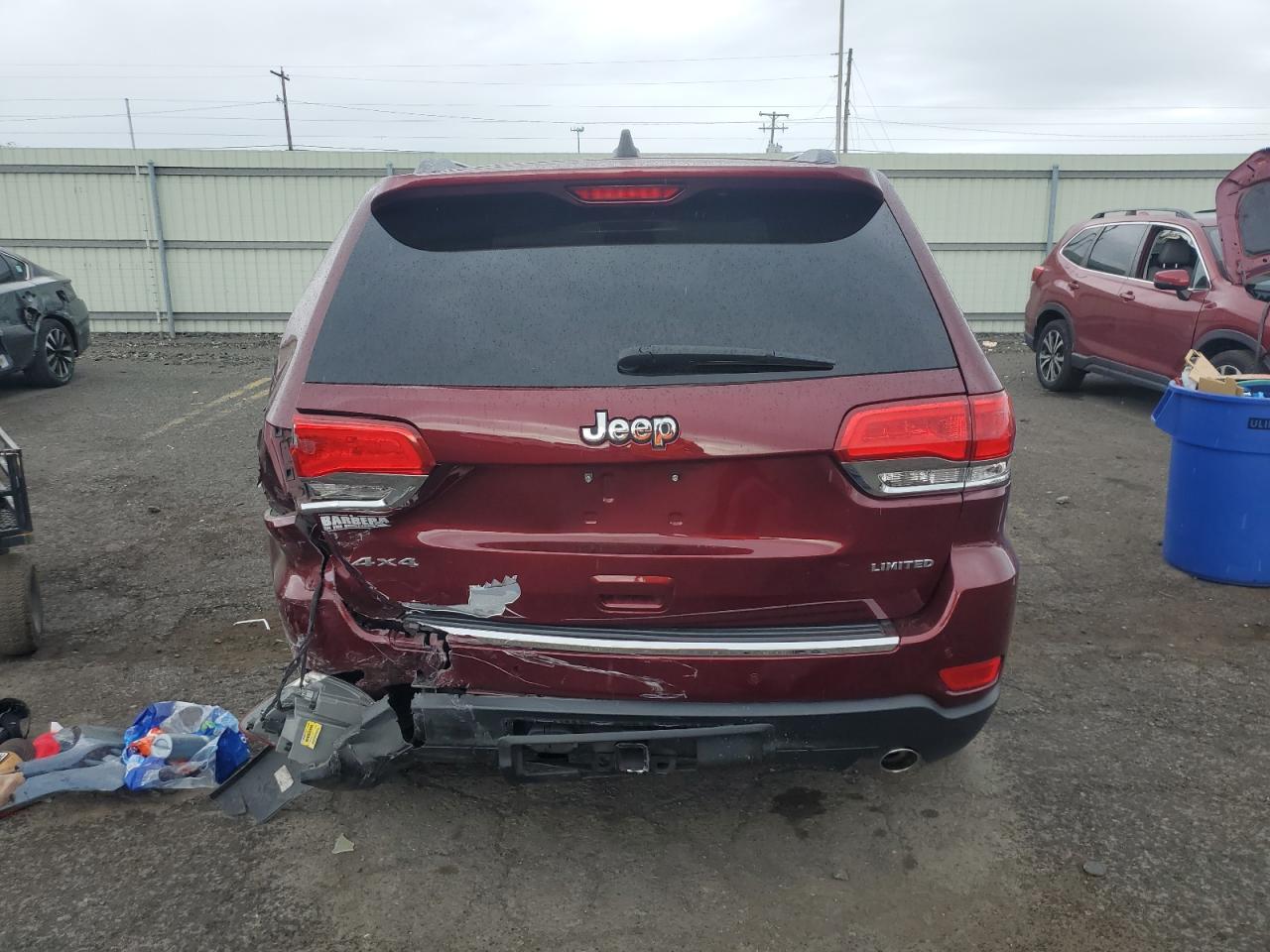 2017 Jeep Grand Cherokee Limited VIN: 1C4RJFBG8HC802341 Lot: 80763525