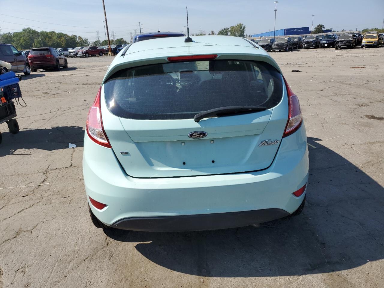 2017 Ford Fiesta Se VIN: 3FADP4EJ7HM101881 Lot: 80548745