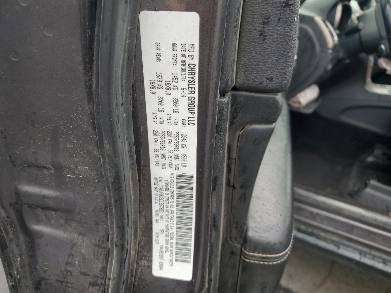 2014 Jeep Grand Cherokee Limited VIN: 1C4RJFBG9EC557853 Lot: 81720055