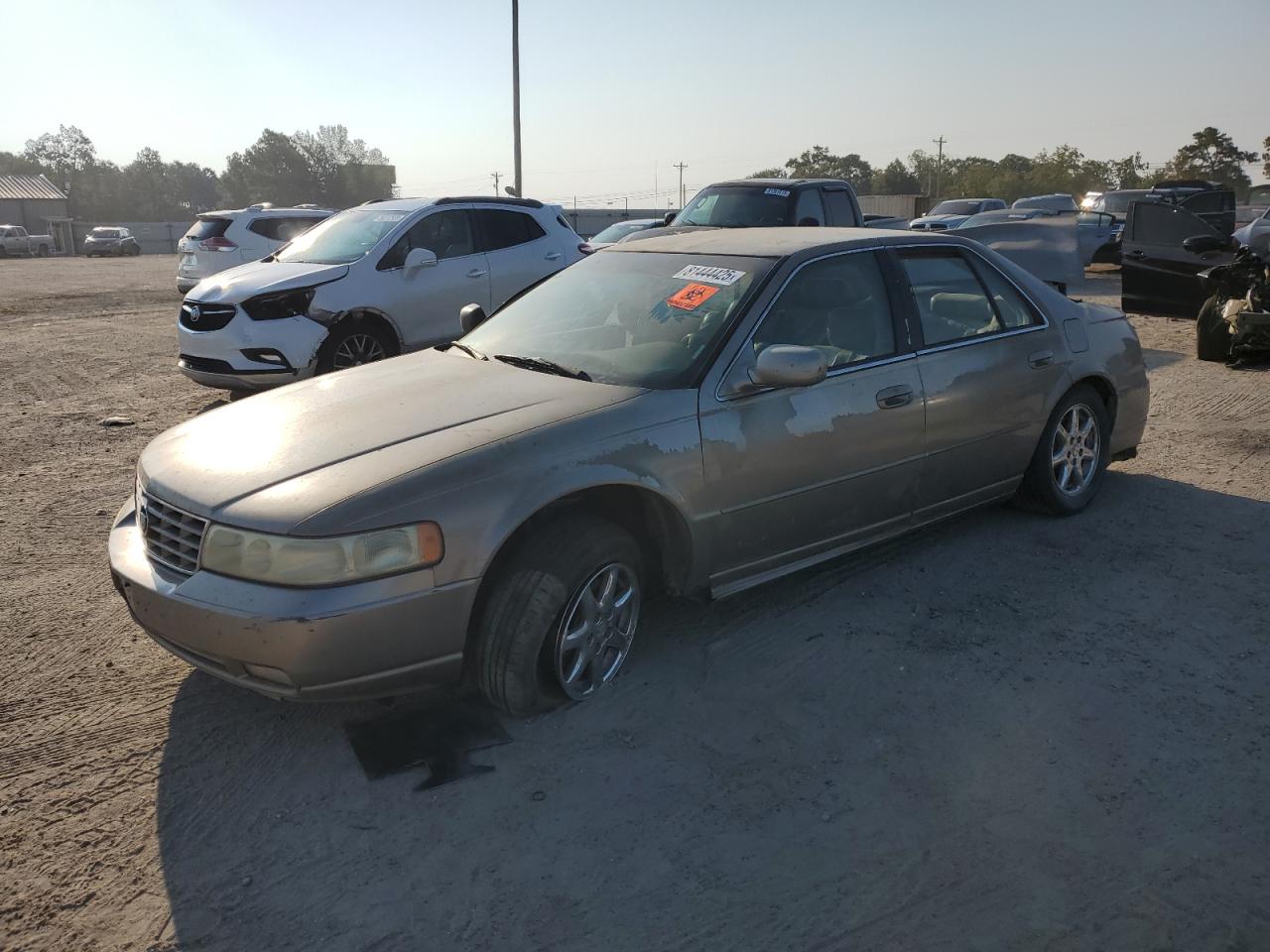2003 CADILLAC SEVILLE GOLD VIN: 1G6KS54Y83U286647