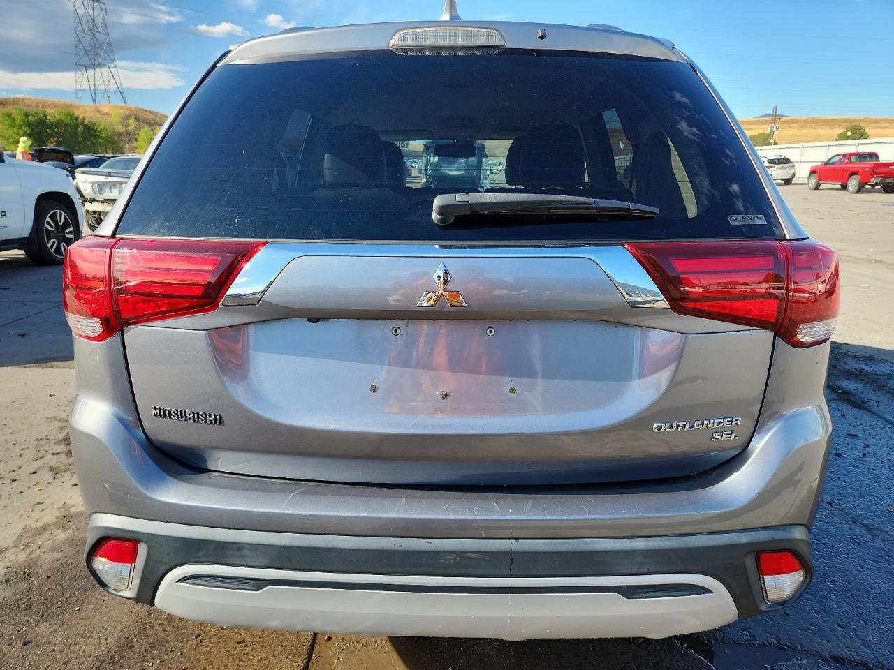 2019 Mitsubishi Outlander Se VIN: JA4AZ3A38KZ026942 Lot: 80401375