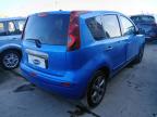 2011 NISSAN NOTE N-TEC  for sale at Copart PETERLEE