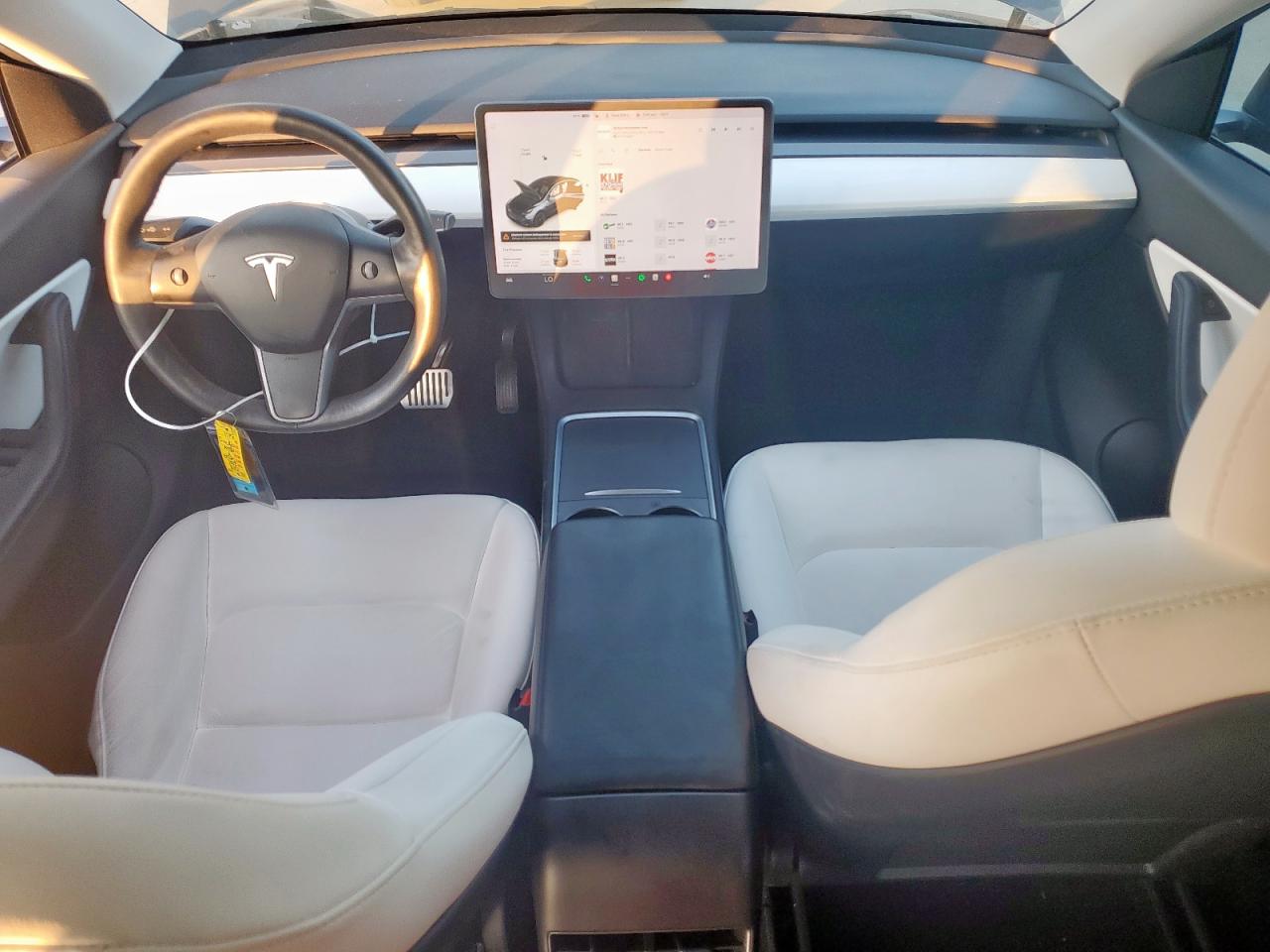 2021 Tesla Model Y VIN: 5YJYGDEEXMF187104 Lot: 80794385