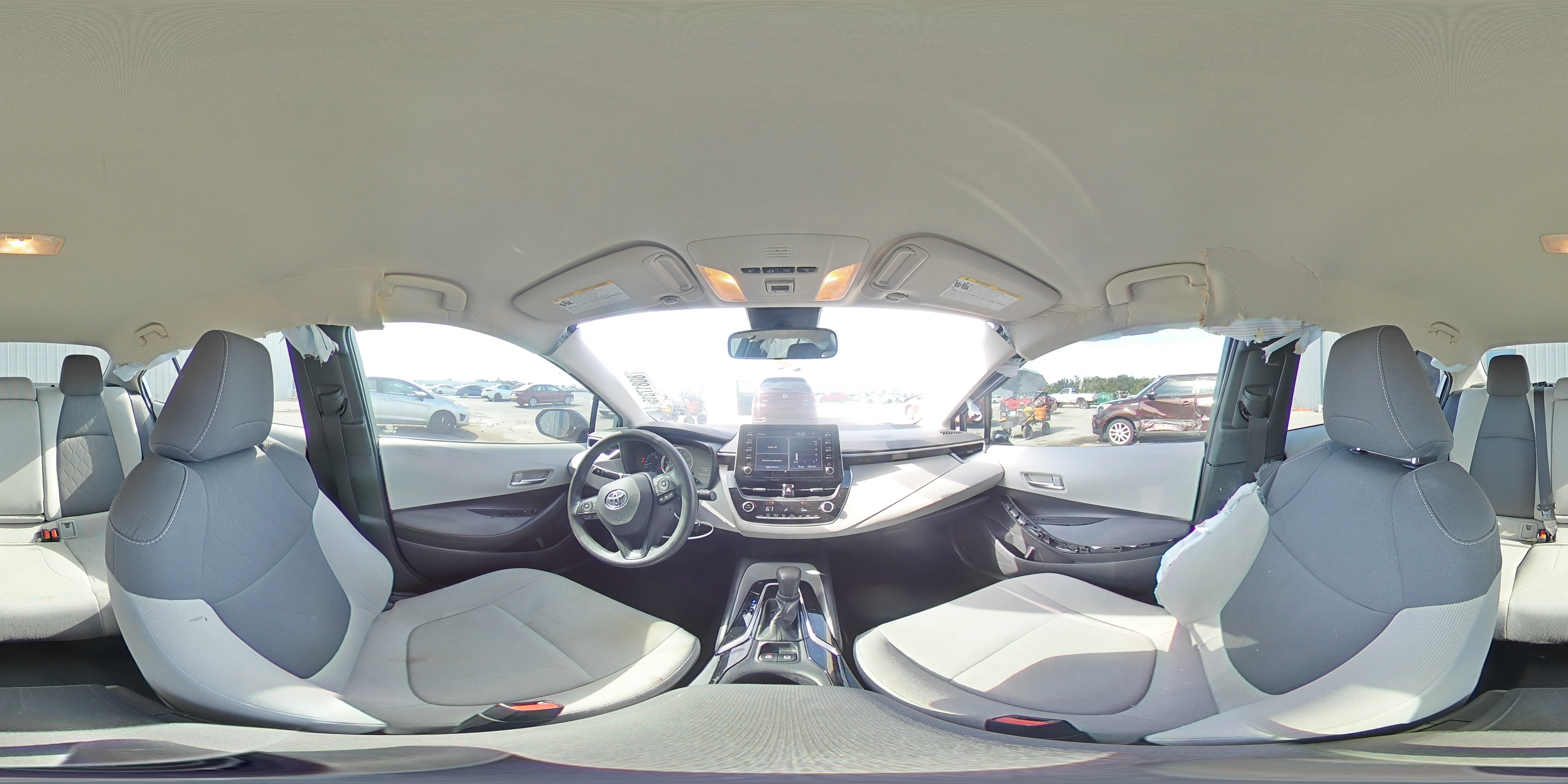 2020 Toyota Corolla Le VIN: 5YFEPRAE7LP056768 Lot: 80817315