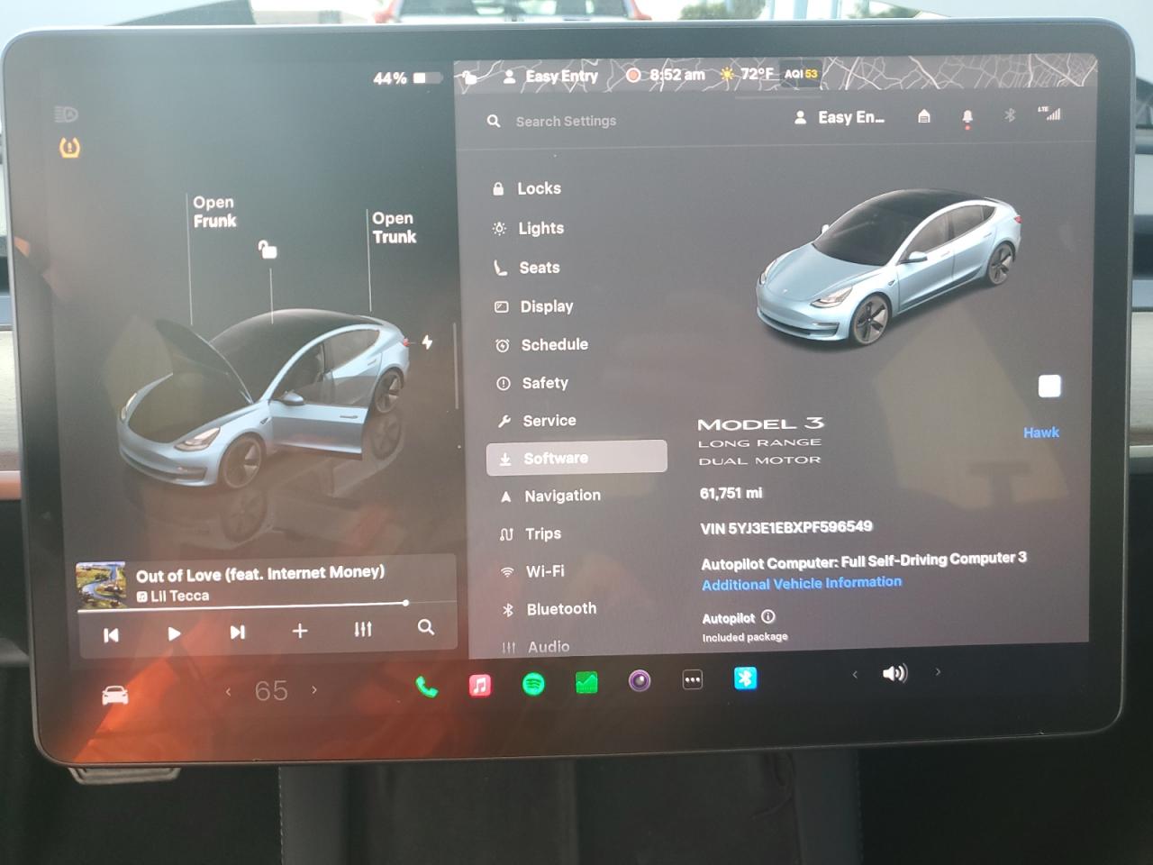 2023 Tesla Model 3 VIN: 5YJ3E1EBXPF596549 Lot: 83989405