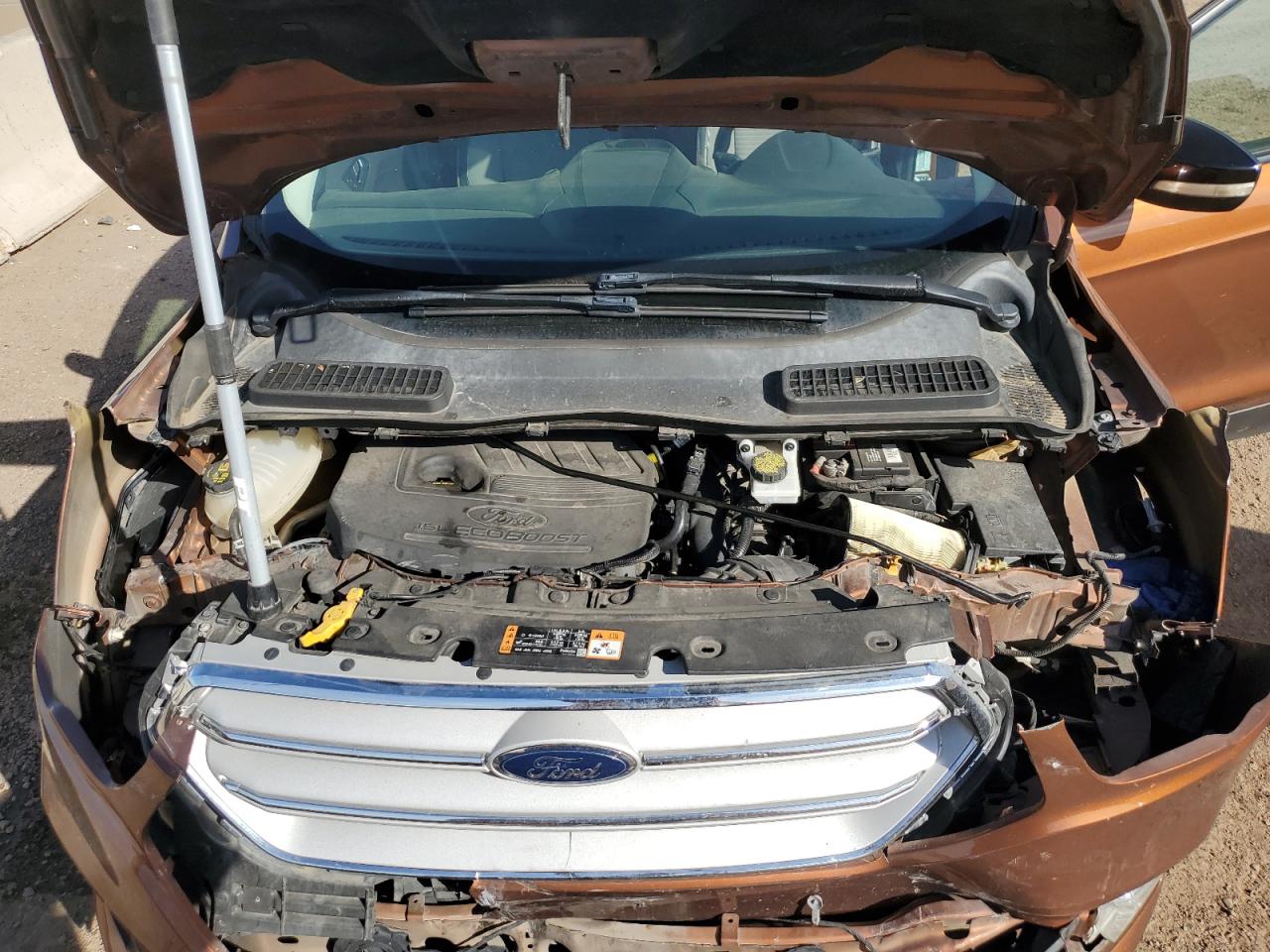 2017 Ford Escape Titanium VIN: 1FMCU0JD0HUA60072 Lot: 81065775