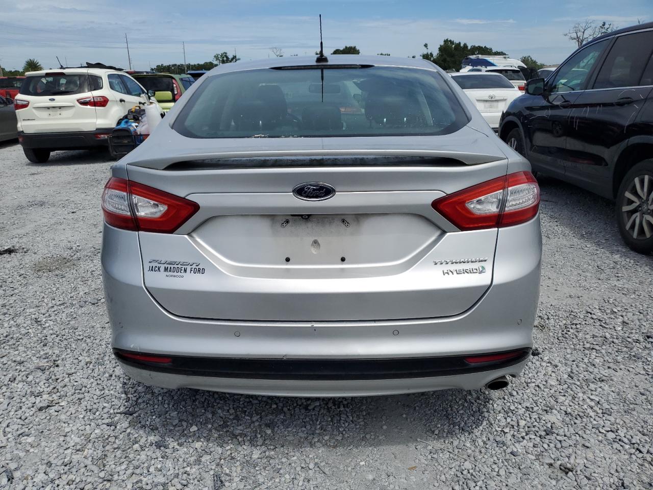 2014 Ford Fusion Titanium Hev VIN: 3FA6P0RU5ER340253 Lot: 80094665