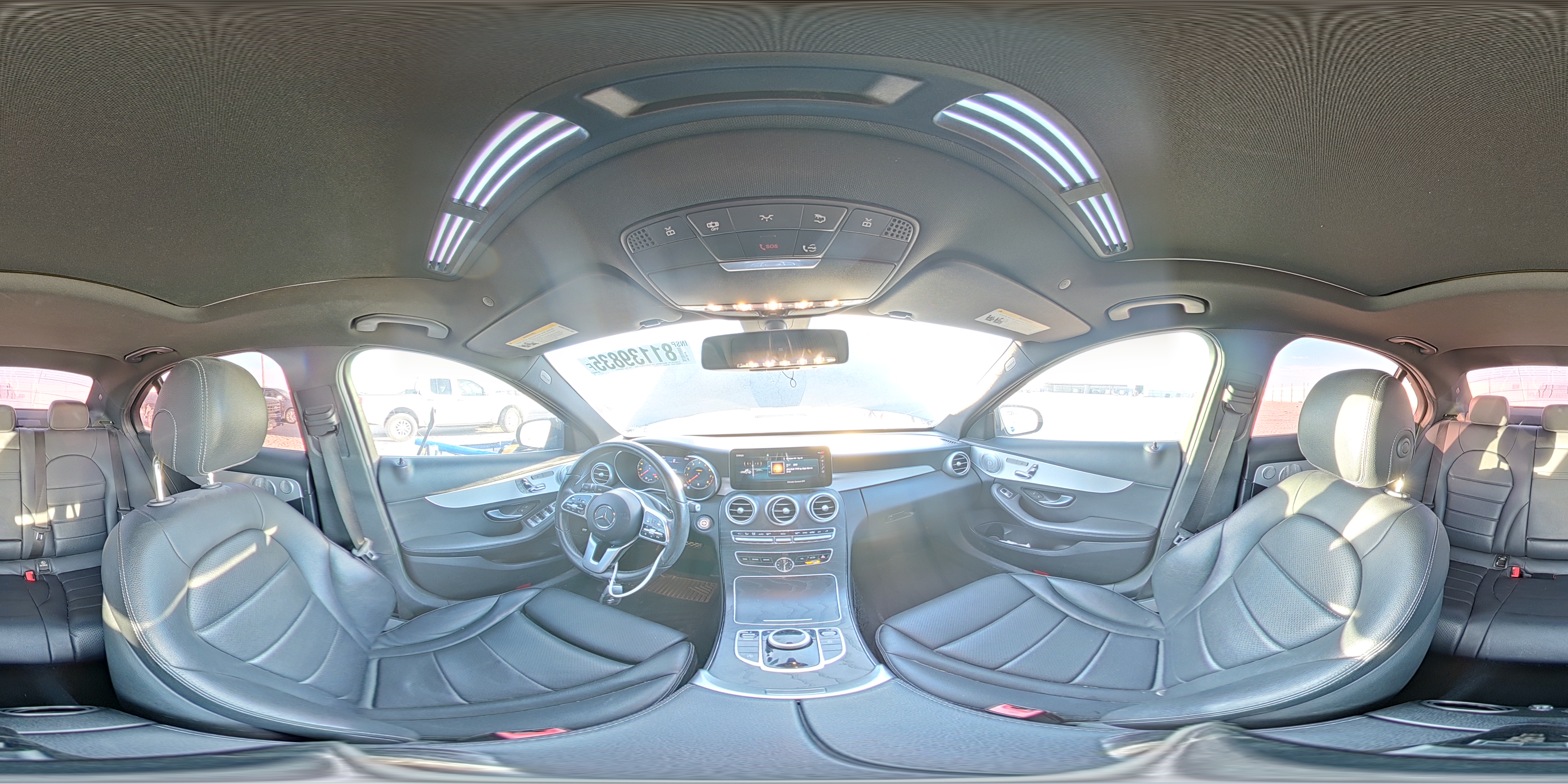 2021 Mercedes-Benz C 300 VIN: W1KWF8DB4MR649097 Lot: 81139835