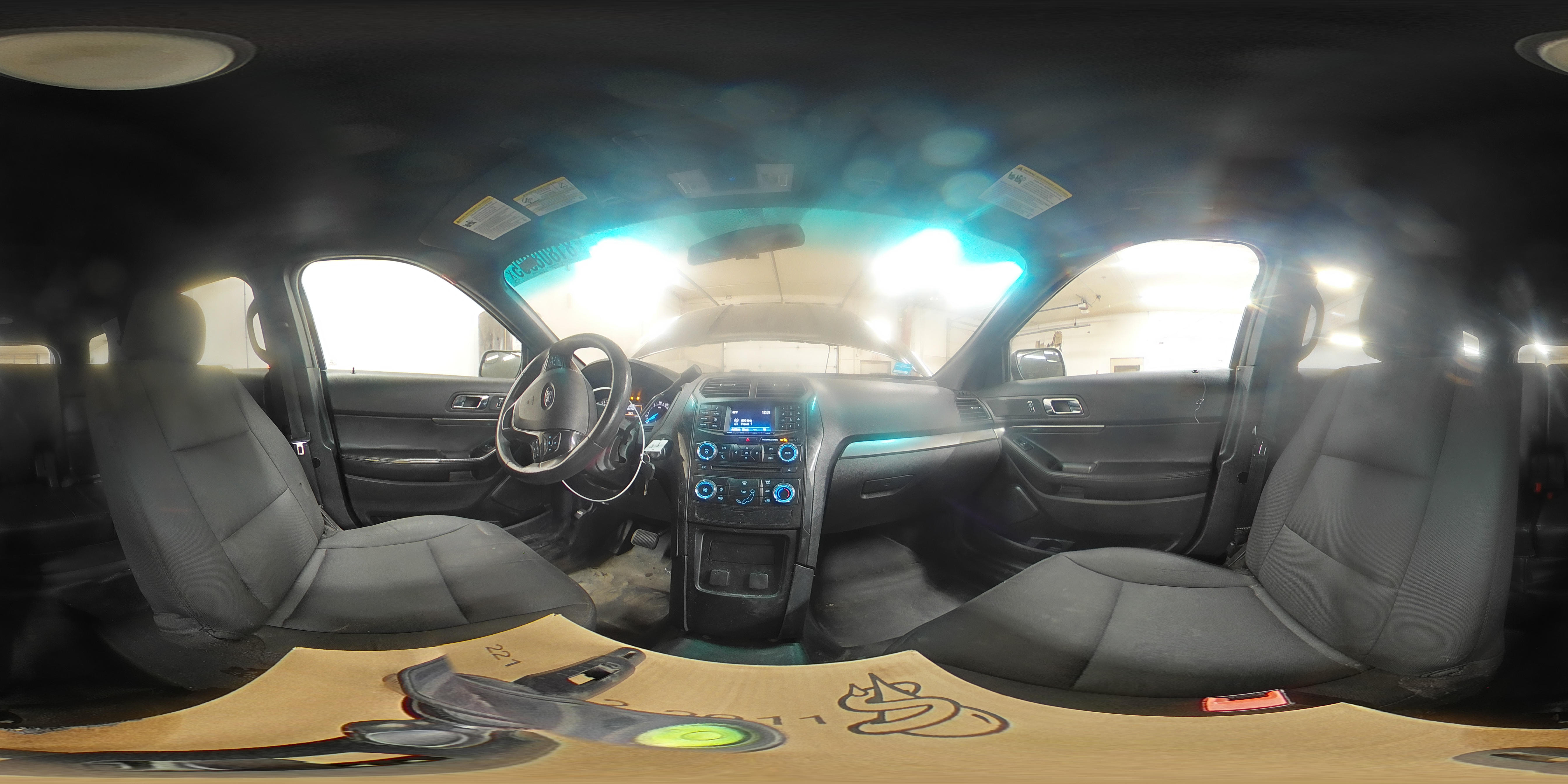 2016 Ford Explorer Police Interceptor VIN: 1FM5K8AR1GGD31940 Lot: 81808935