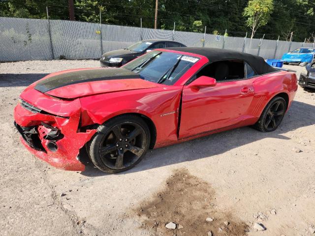  CHEVROLET CAMARO 2015 Red