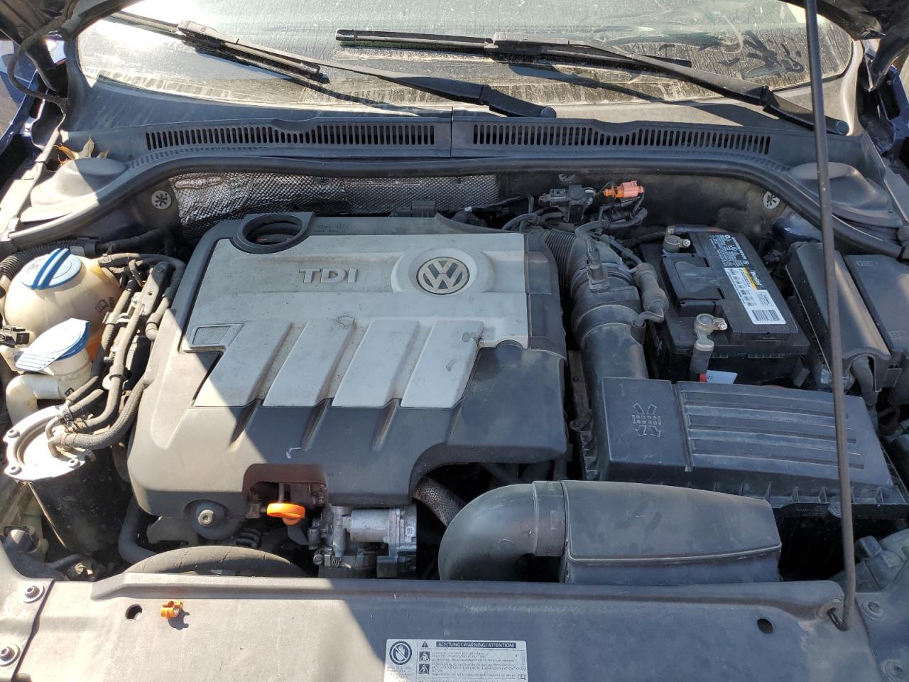 2012 Volkswagen Jetta Tdi VIN: 3VWLL7AJ2CM425836 Lot: 80688505