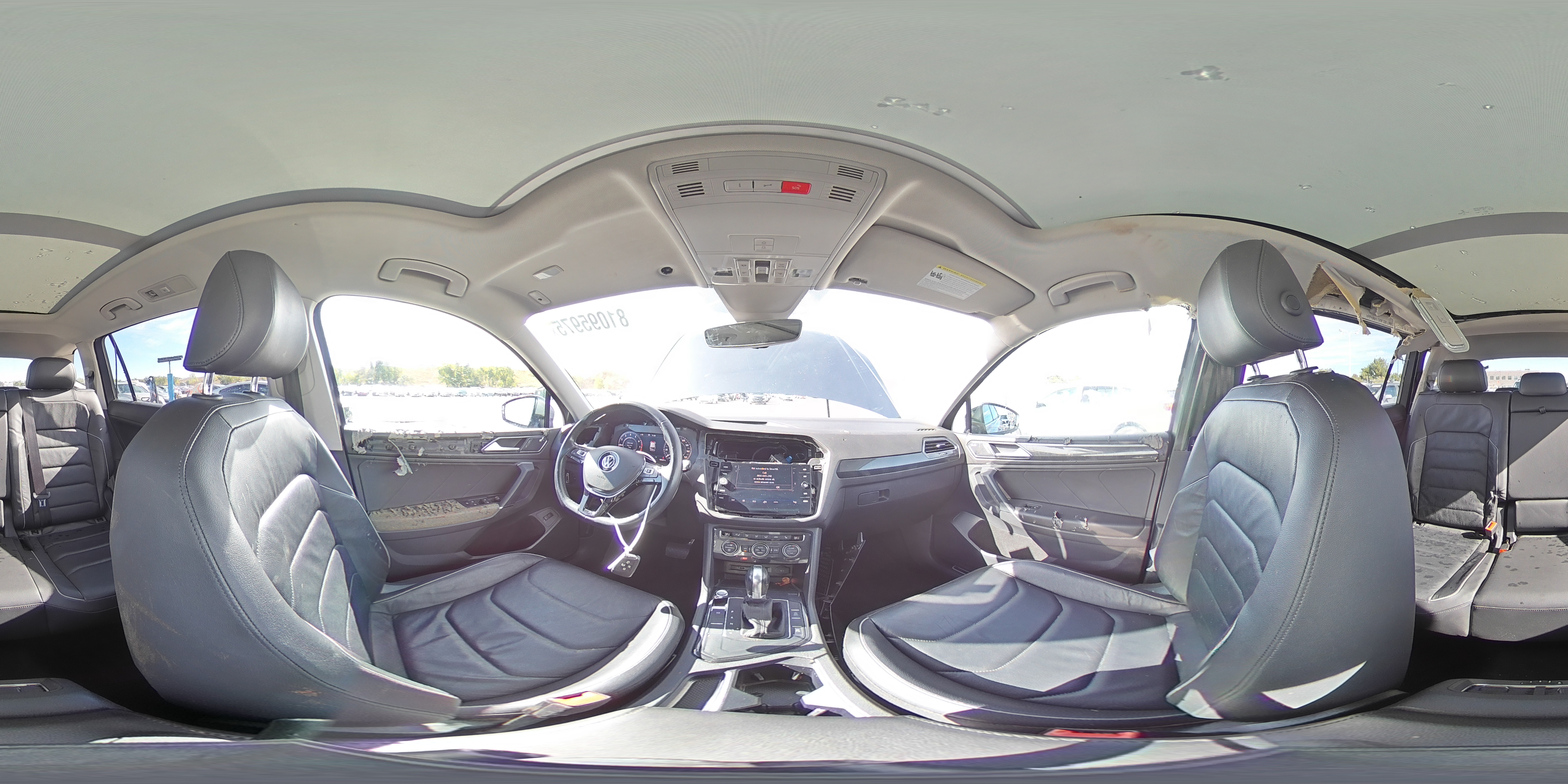 2018 Volkswagen Tiguan Sel Premium VIN: 3VV5B7AX4JM124471 Lot: 81095975