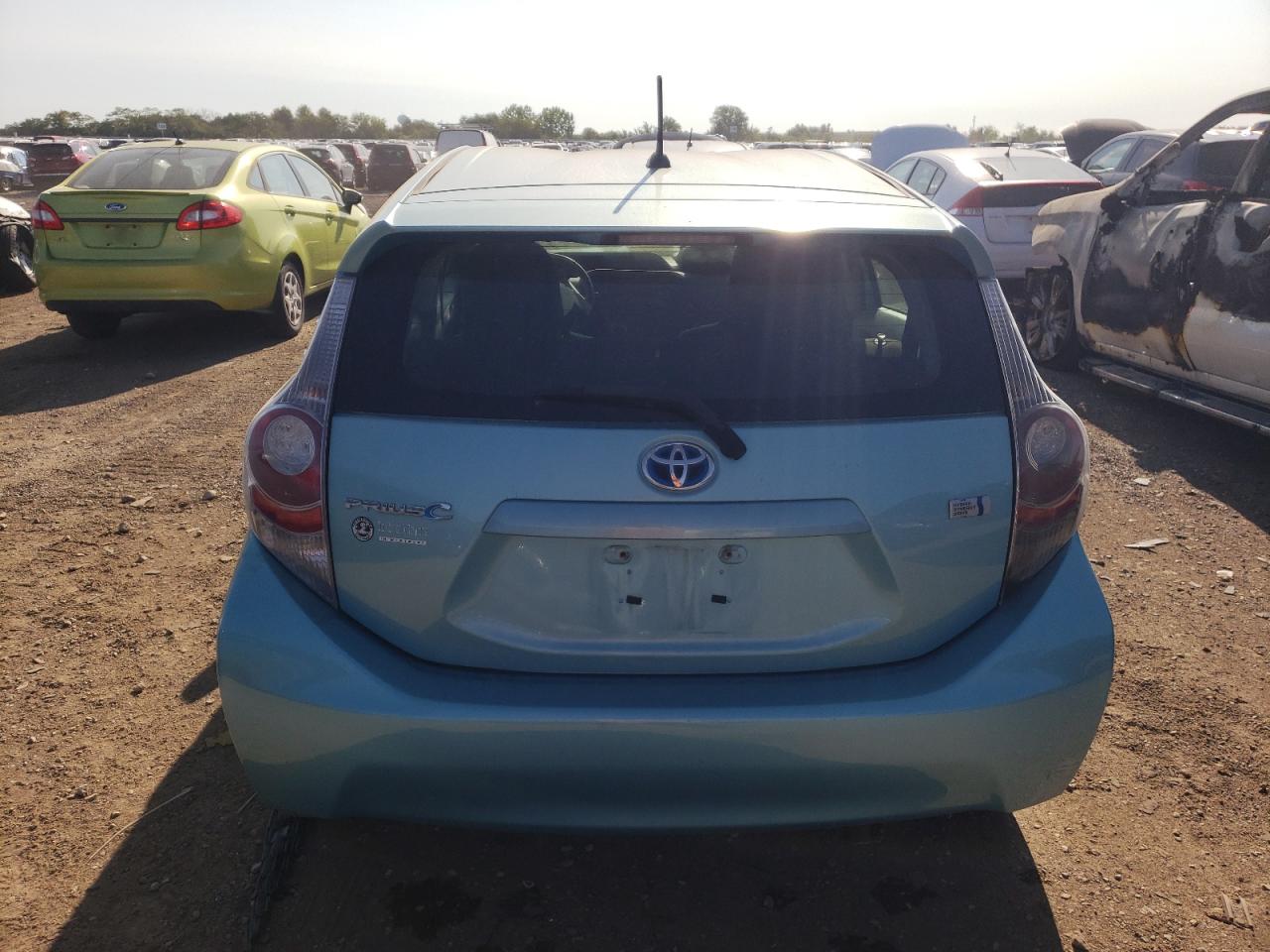 2012 Toyota Prius C VIN: JTDKDTB35C1006087 Lot: 71587135