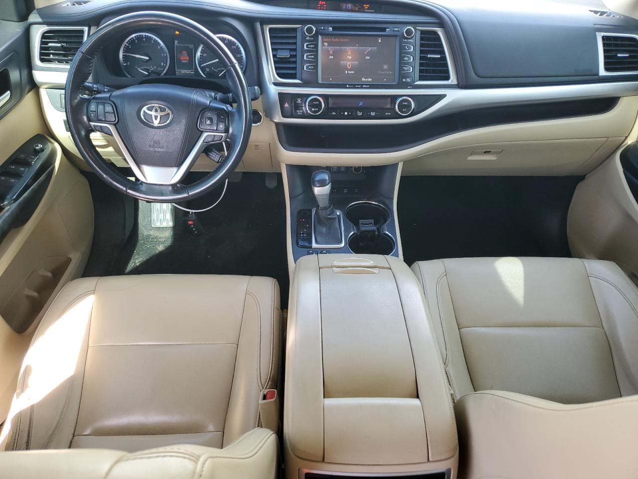 2017 Toyota Highlander Se VIN: 5TDJZRFH1HS427479 Lot: 84394065