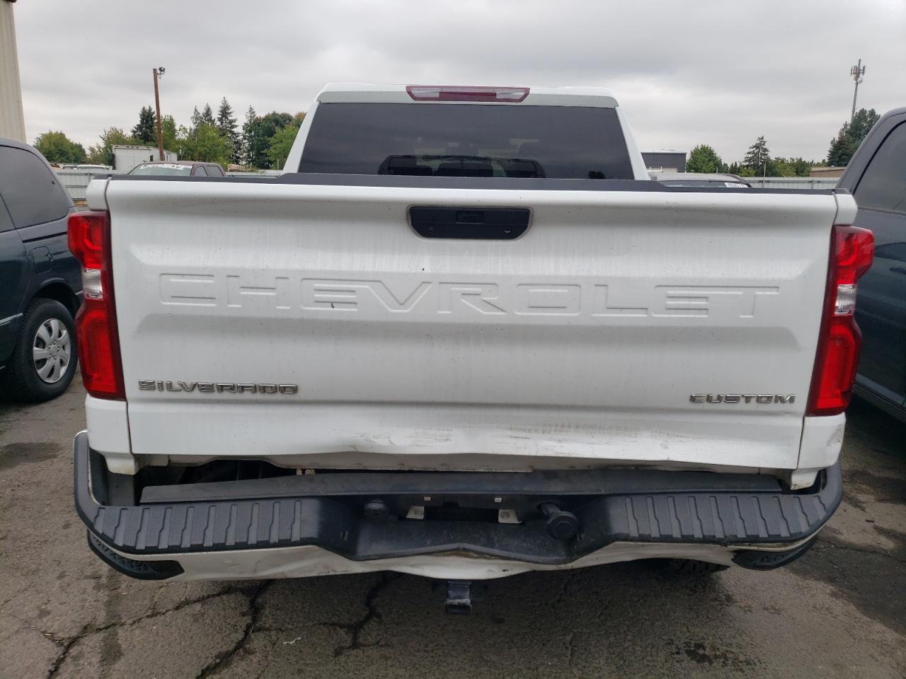 2021 Chevrolet Silverado C1500 Custom VIN: 1GCPWBEK8MZ183412 Lot: 80222265